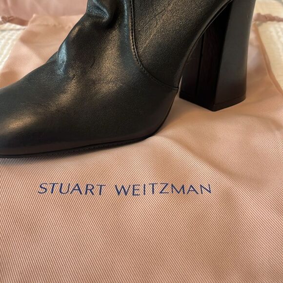 Stuart Weitzman Women's Yuliana High Block Heel Booties size 11 NEW $650 - Picture 7 of 7